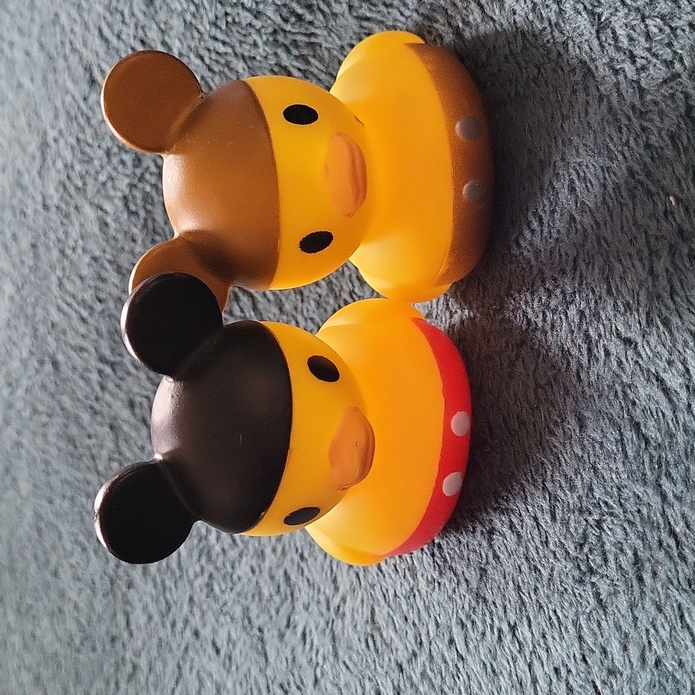 Disney Mickey Mouse rubber ducks